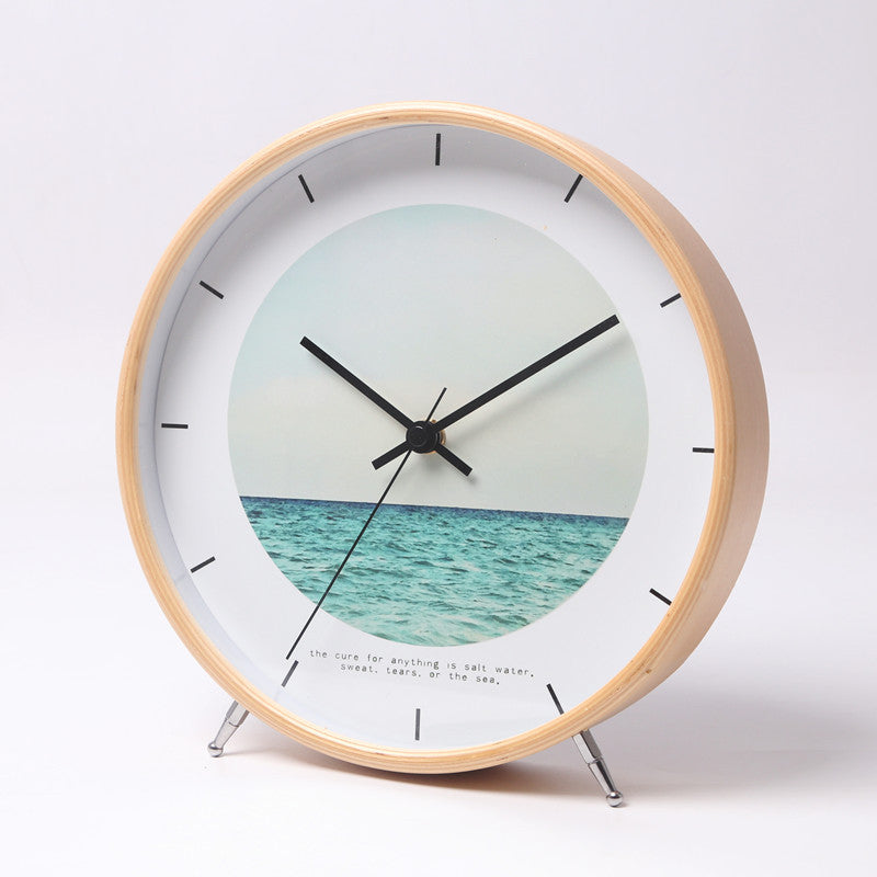 Living Room Bedroom Decoration Large Silent Desktop Clock