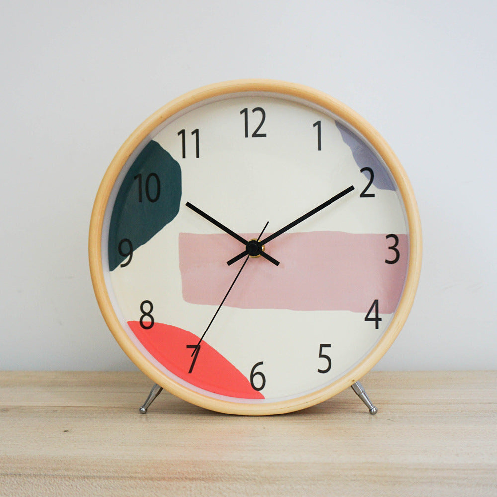 Living Room Bedroom Decoration Large Silent Desktop Clock