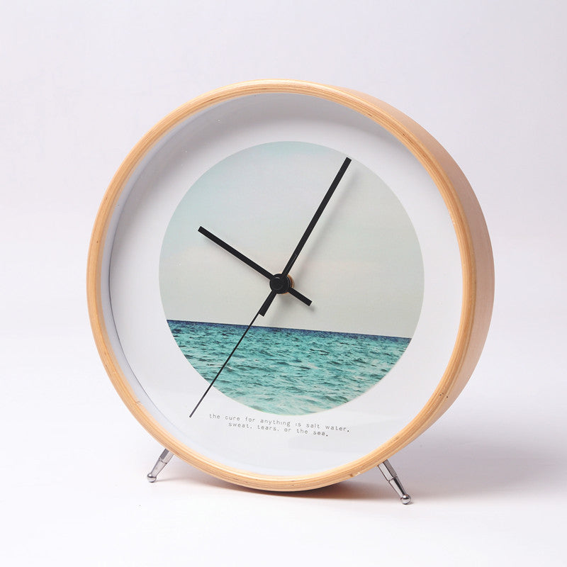 Living Room Bedroom Decoration Large Silent Desktop Clock