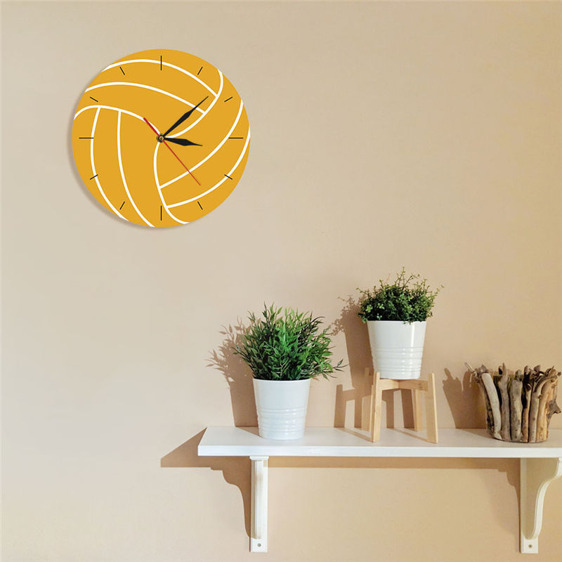 Fashion Wall Clock Volleyball Player Lovers Home Decoration Clock Wall Clock