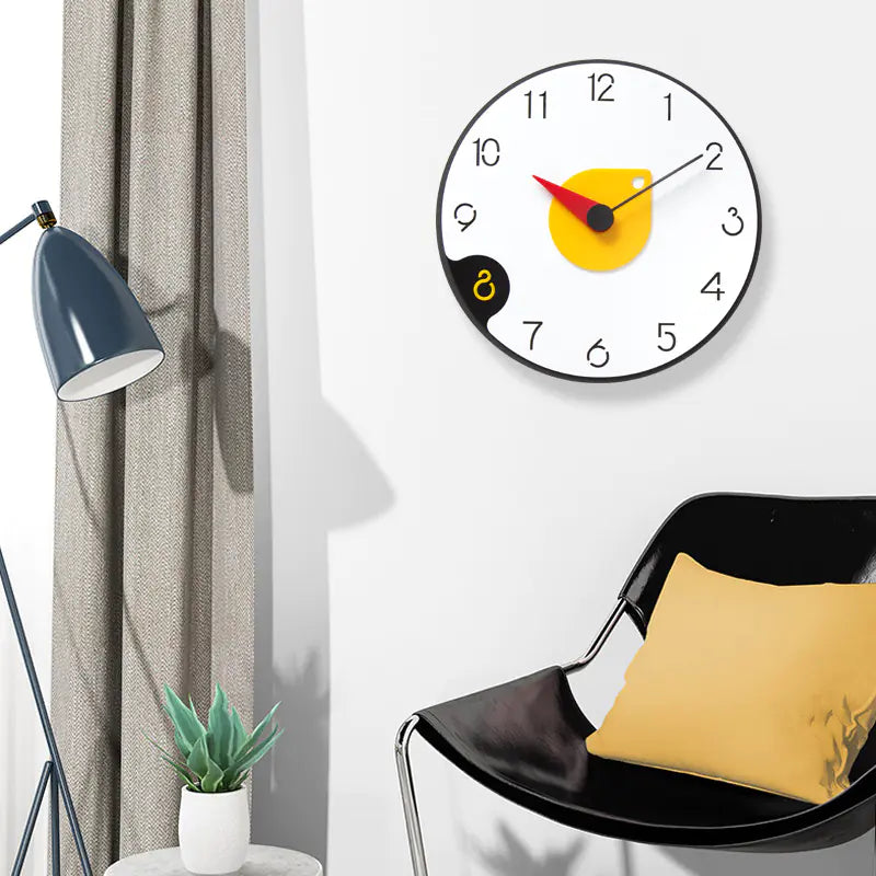 3D Laser Engraved Wall Clock