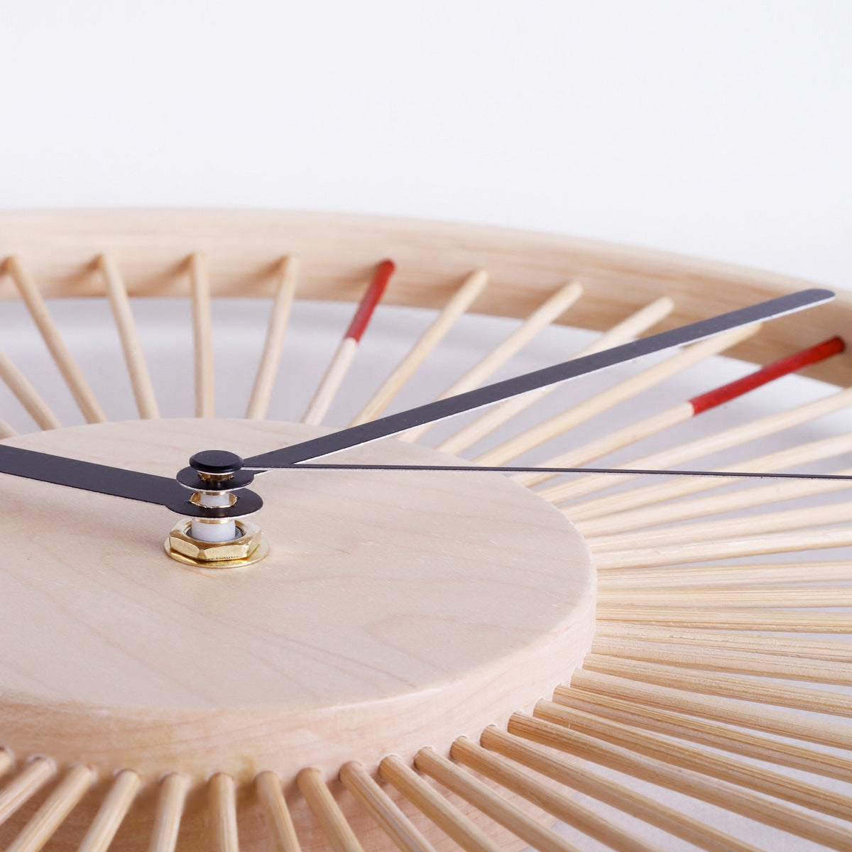 Solid Wood Clock Clock Living Room