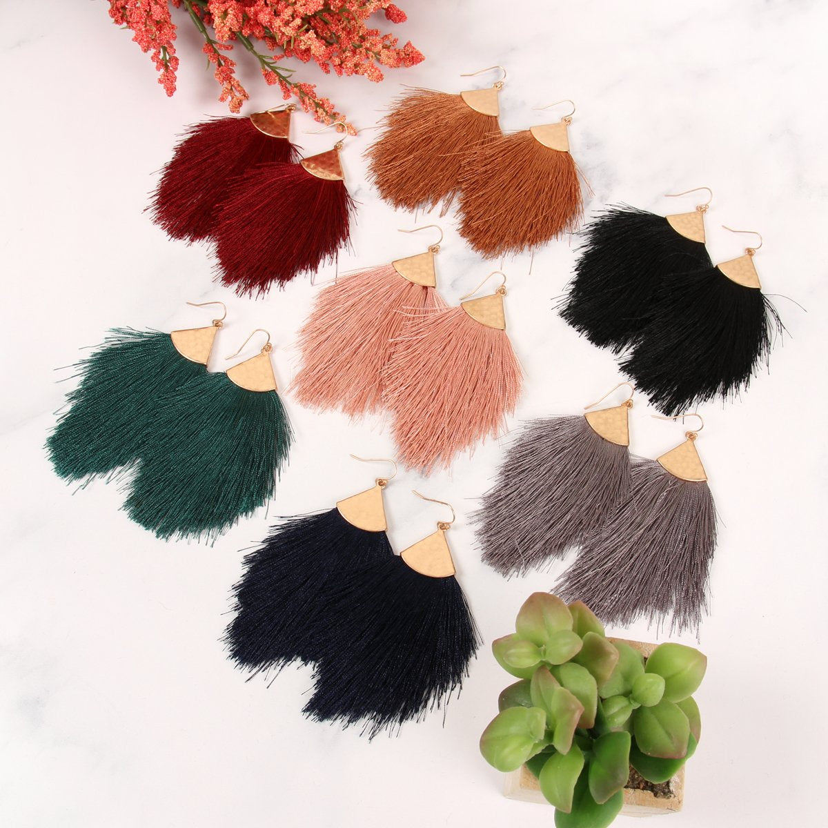 Tassel Drop Earrings