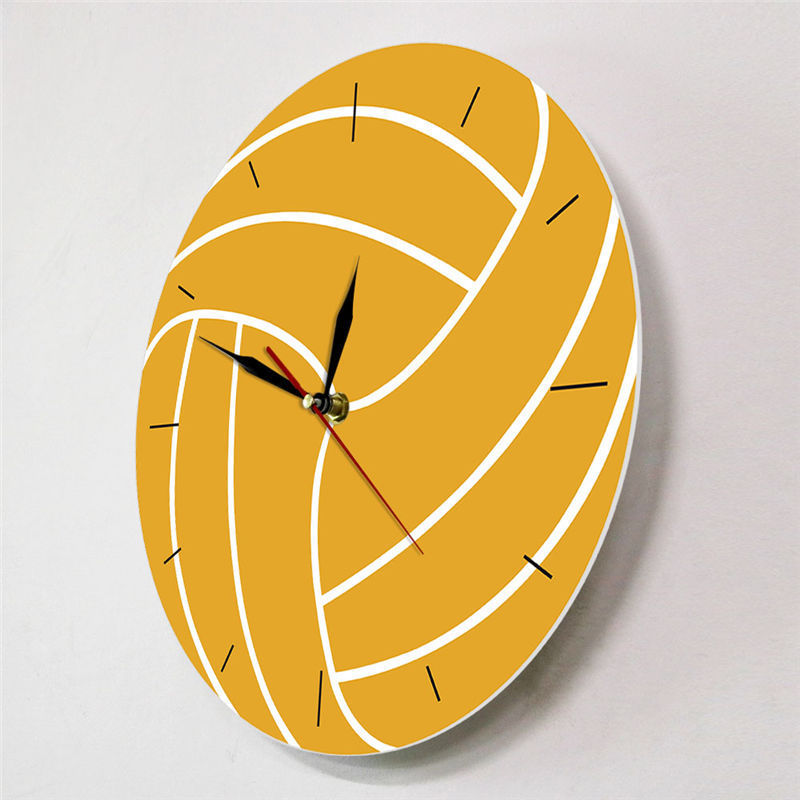 Fashion Wall Clock Volleyball Player Lovers Home Decoration Clock Wall Clock