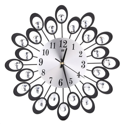 Wrought Iron Personality Clock Wall Clock