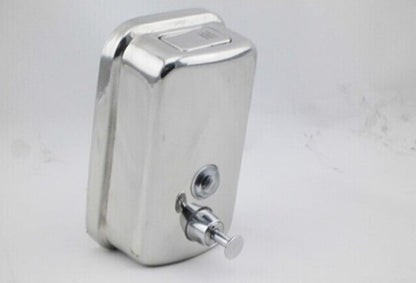Stainless steel soap dispenser