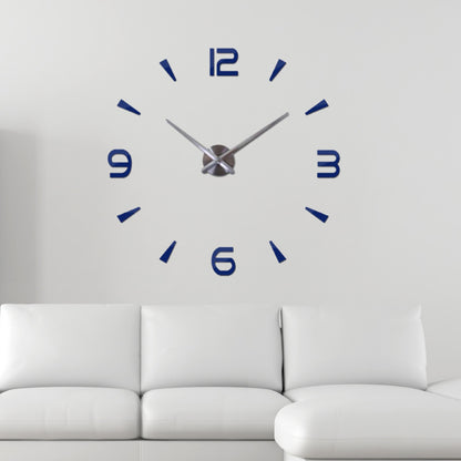 Round clock acrylic 3d sticker clock