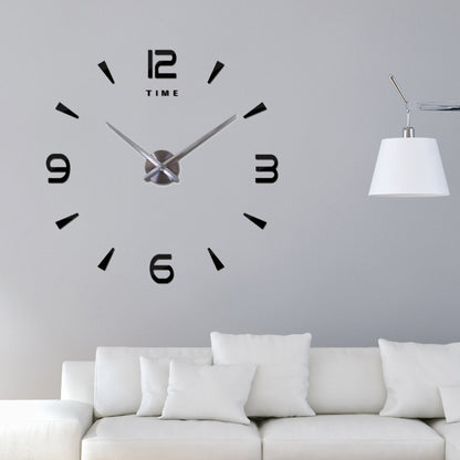 Round clock acrylic 3d sticker clock