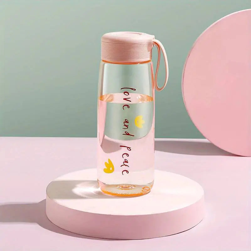 Cute Leak Proof Portable Plastic Water Bottle