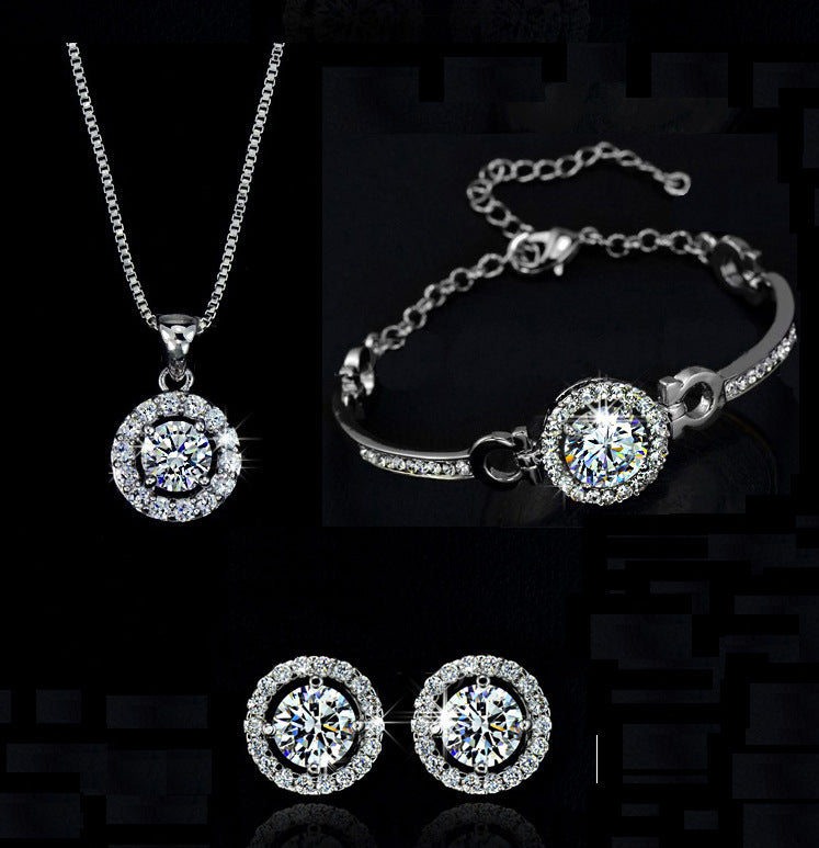 Luxury Gold and Silver jewelry set