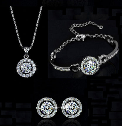 Luxury Gold and Silver jewelry set