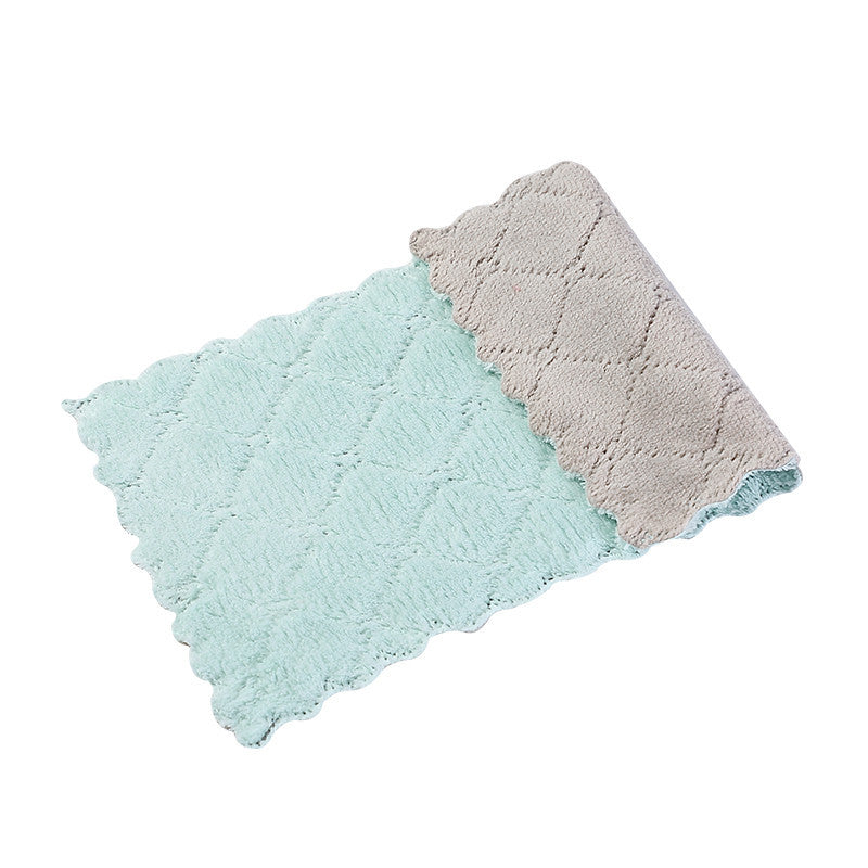 Clean Dish Towel And Dish Cloth