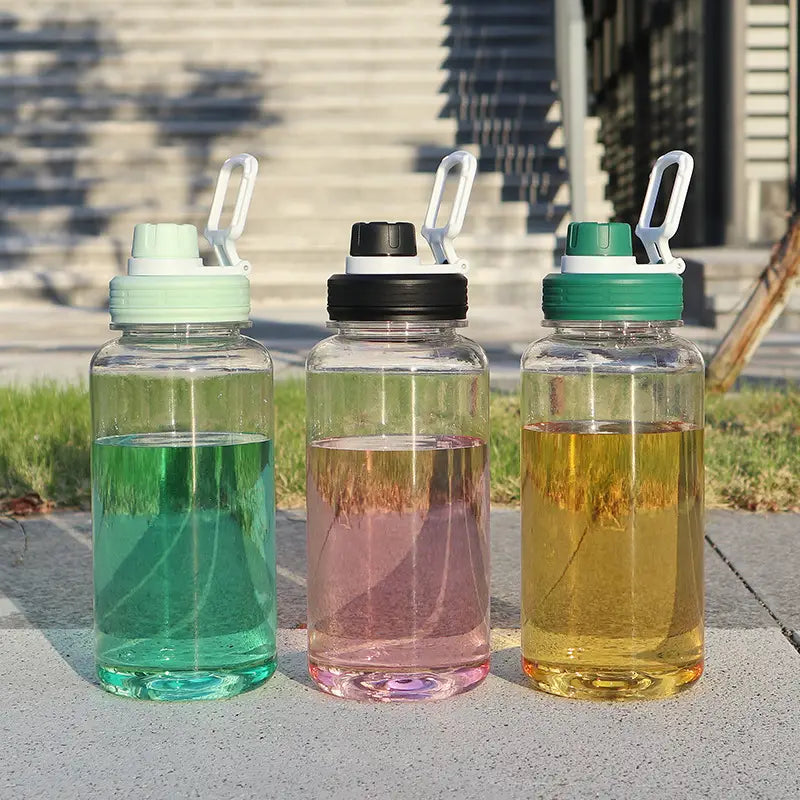 Large Capacity 33oz Plastic Water Bottle for Sports