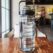 Large Capacity 67.63oz Plastic Water Bottle with Straw