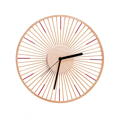 Solid Wood Clock Clock Living Room