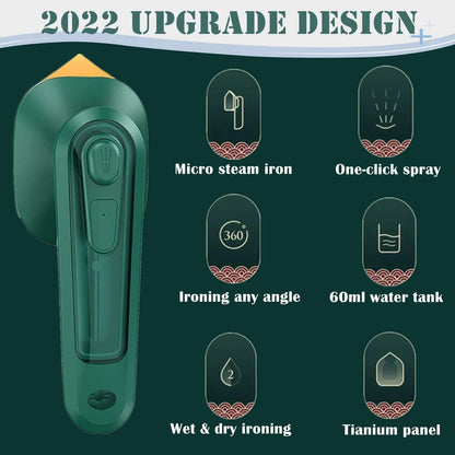 Steam Household Upgrade Small Electric Iron Travel Ironing Machine Mini Iron