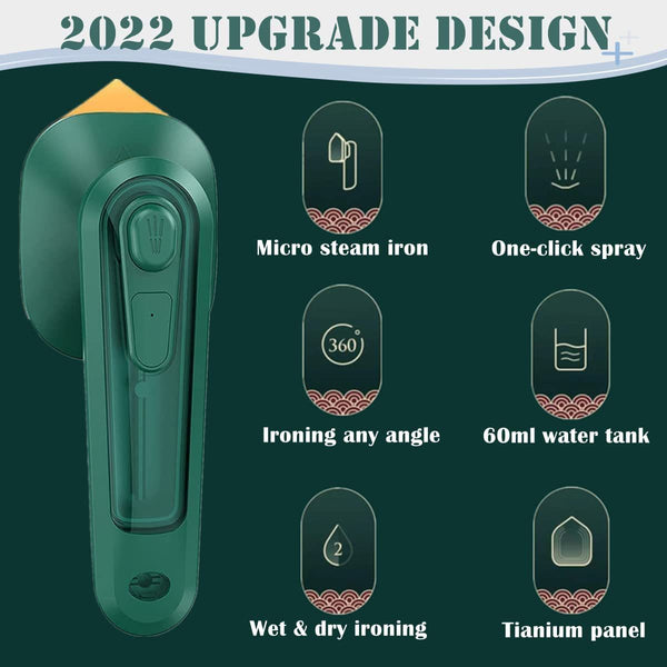 Steam Household Upgrade Small Electric Iron Travel Ironing Machine Mini Iron