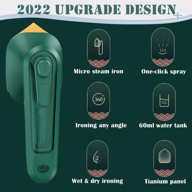 Steam Household Upgrade Small Electric Iron Travel Ironing Machine Mini Iron