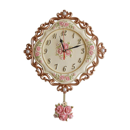 European Stereo Wall Clock Silent Clock