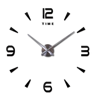 Round clock acrylic 3d sticker clock