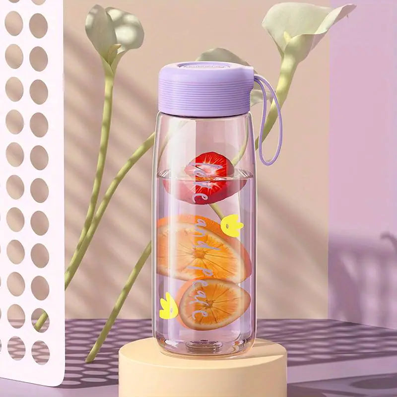 Cute Leak Proof Portable Plastic Water Bottle