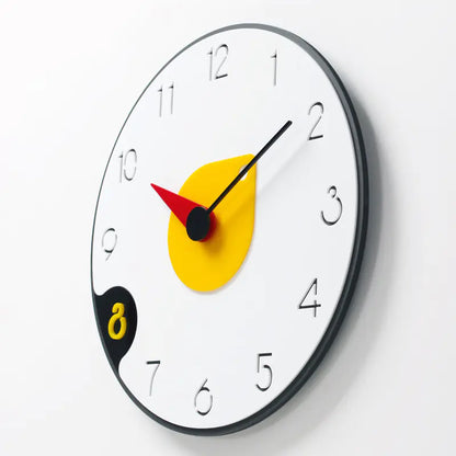 3D Laser Engraved Wall Clock