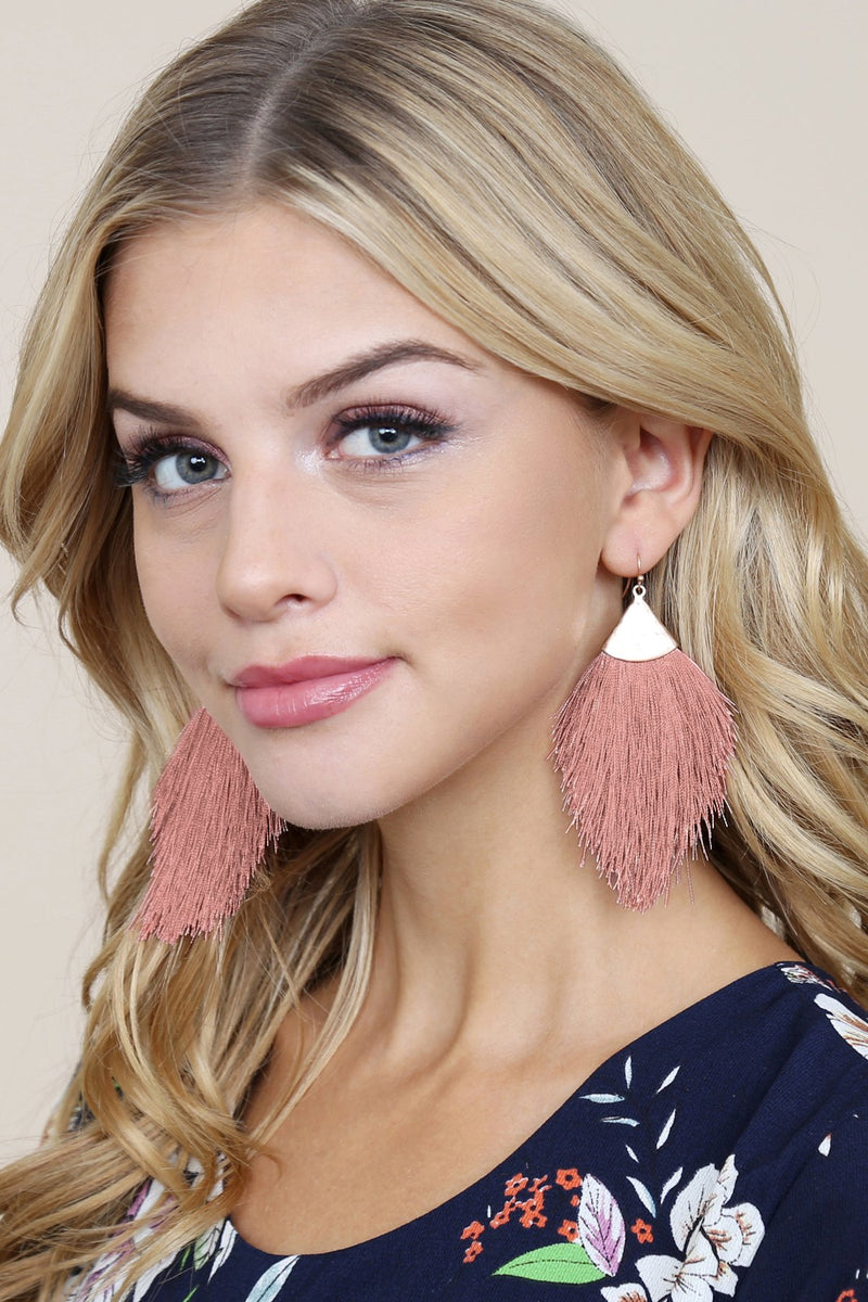 Tassel Drop Earrings