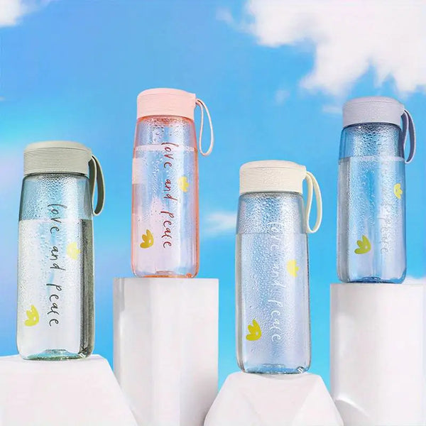 Cute Leak Proof Portable Plastic Water Bottle