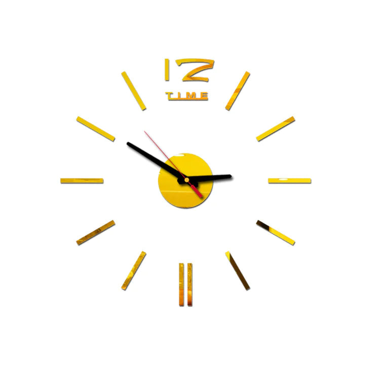 Creative Acrylic Mirror Wall Clock