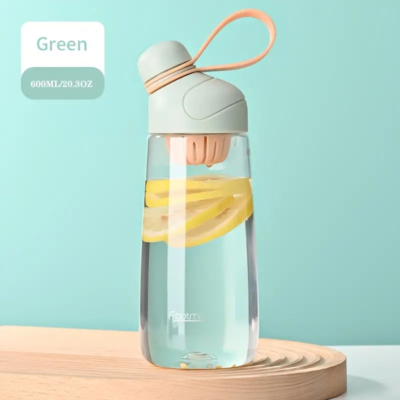 Plastic Water Bottle with Tea Strainer