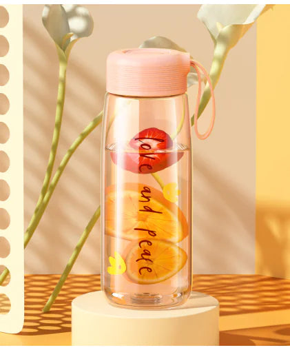 Cute Leak Proof Portable Plastic Water Bottle