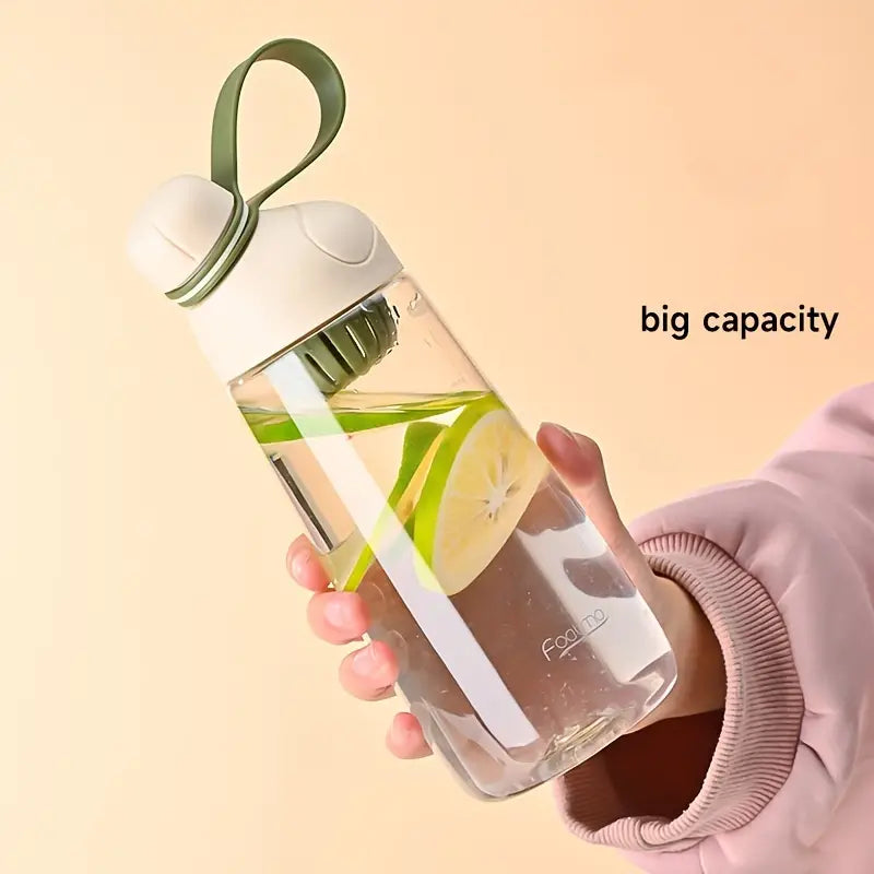 Plastic Water Bottle with Tea Strainer