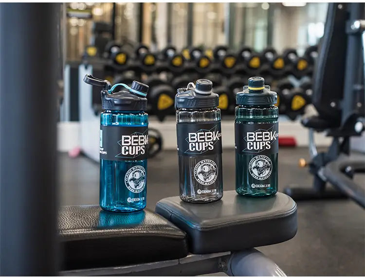 Large Capacity Portable Plastic Water Bottle (1pc)