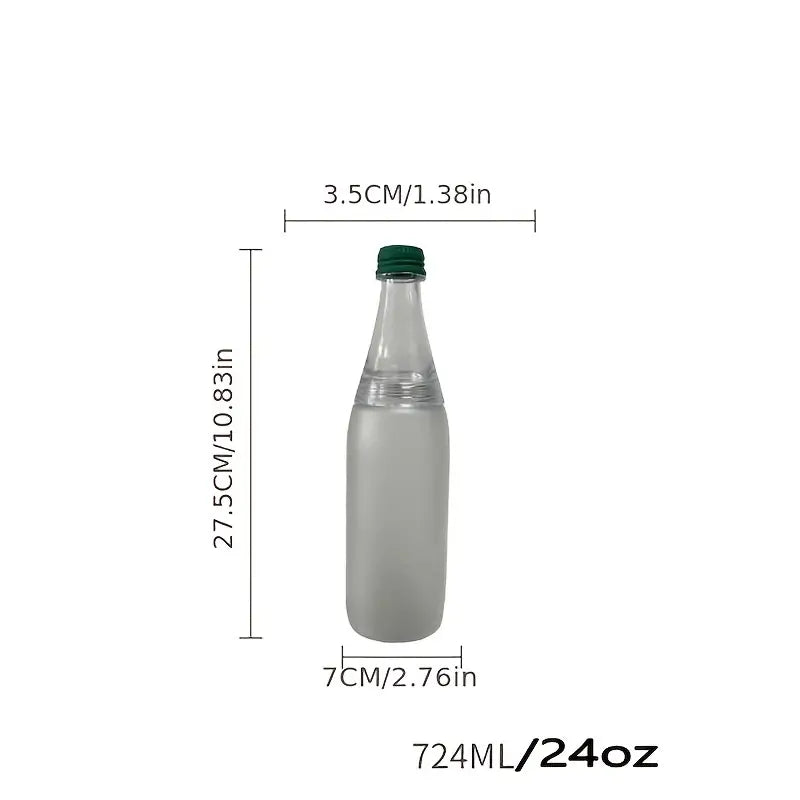 Large Capacity 724ml Plastic Water Bottle for Outdoors