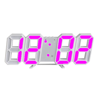 LED Electronic Gift Alarm Clock Large Clock Temperature Clock