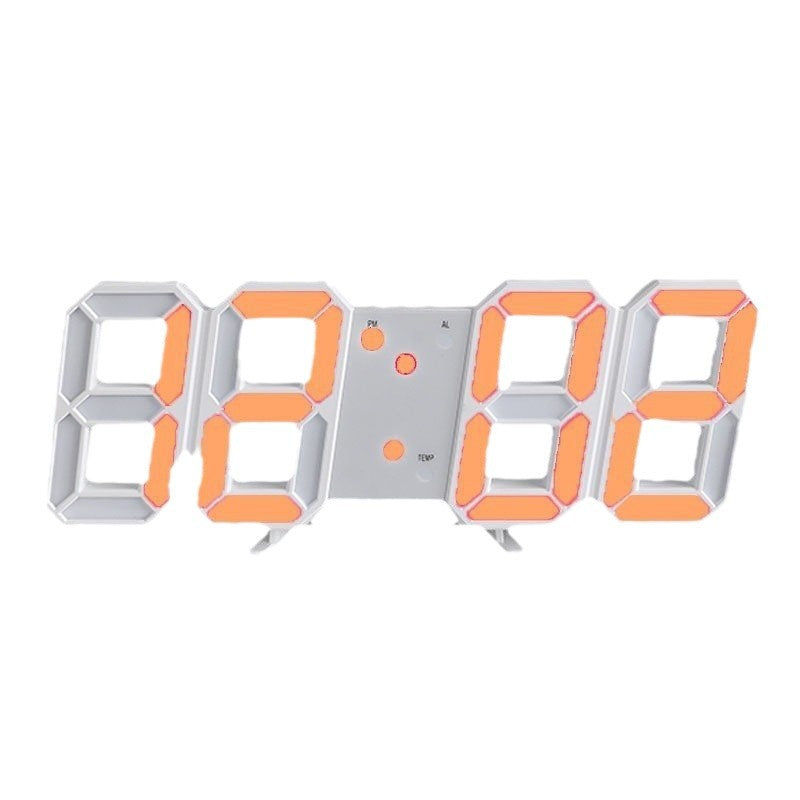 LED Electronic Gift Alarm Clock Large Clock Temperature Clock