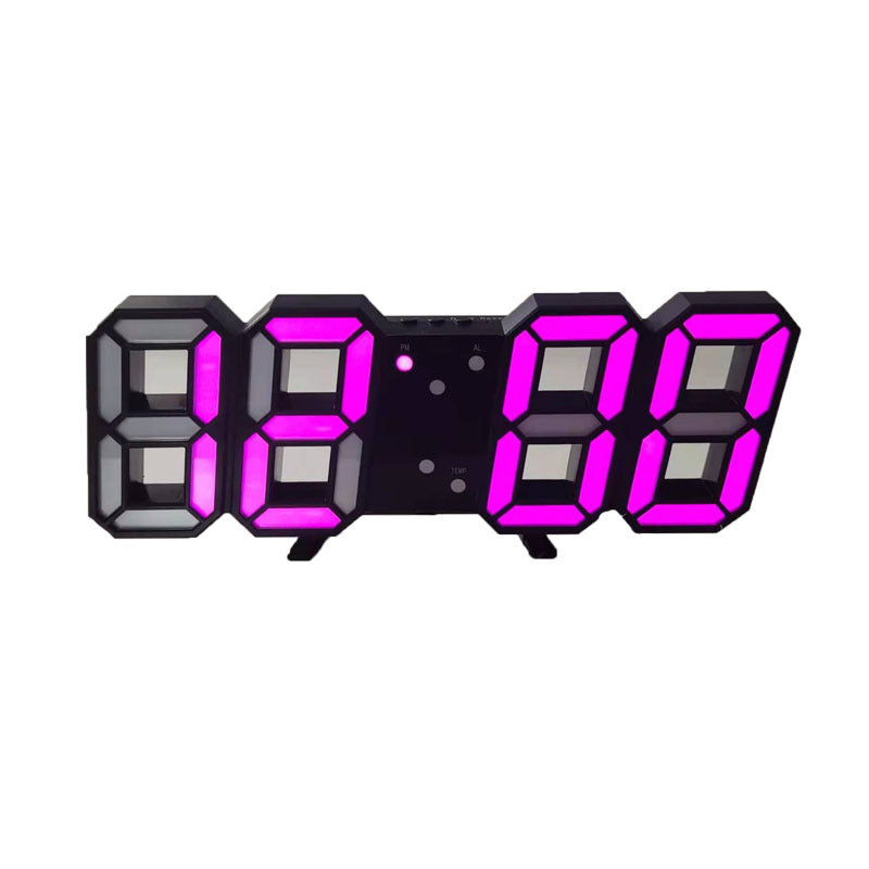 LED Electronic Gift Alarm Clock Large Clock Temperature Clock