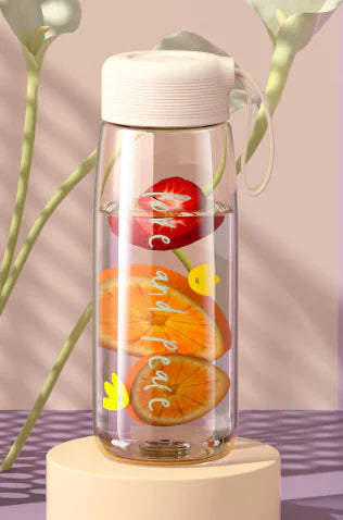 Cute Leak Proof Portable Plastic Water Bottle