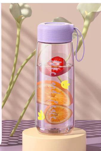 Cute Leak Proof Portable Plastic Water Bottle