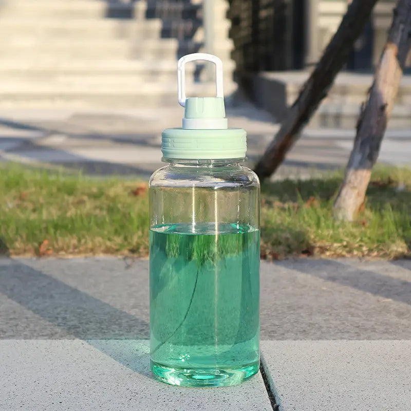 Large Capacity 33oz Plastic Water Bottle for Sports