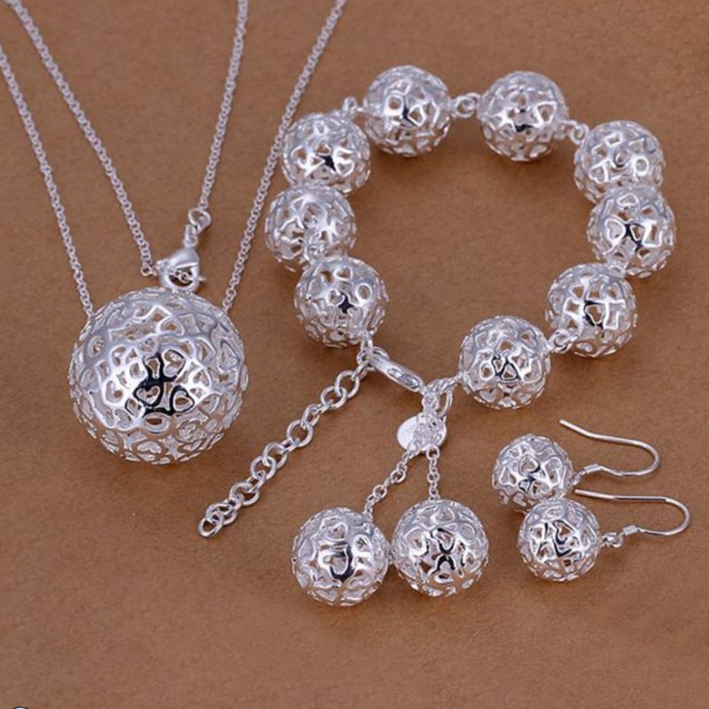 Silver-plated pendant