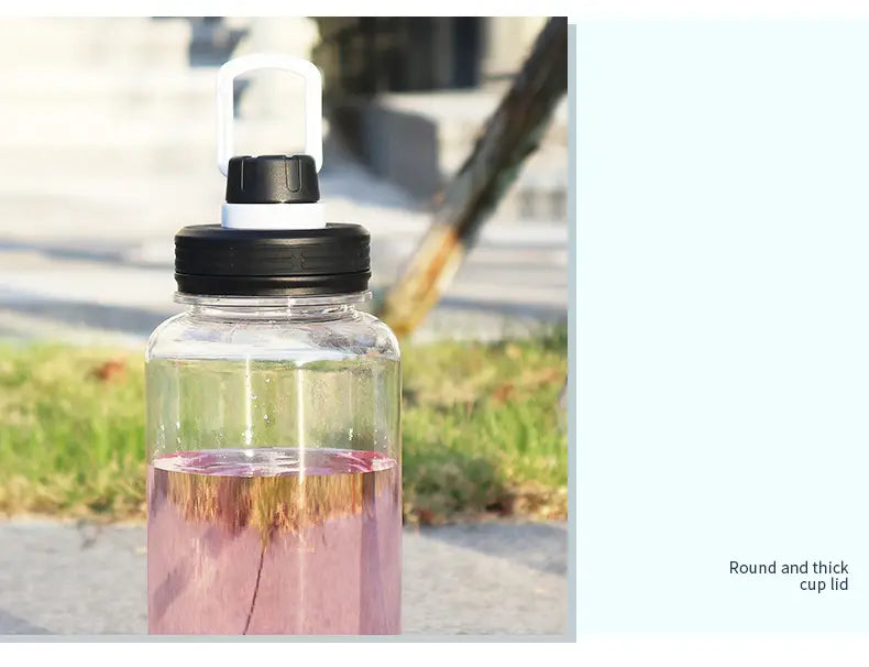 Large Capacity 33oz Plastic Water Bottle for Sports