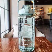 Large Capacity 67.63oz Plastic Water Bottle with Straw