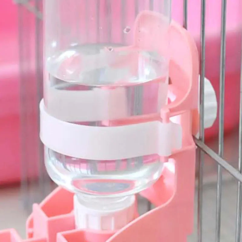 Hanging Plastic Water Bottle Dispenser for Small Pets