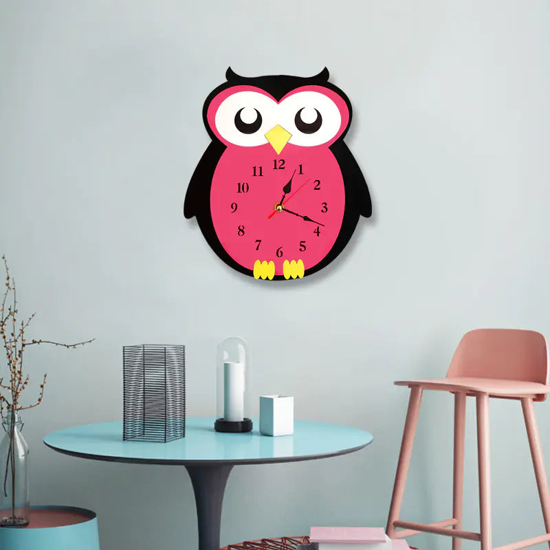 Owl Wall Clock