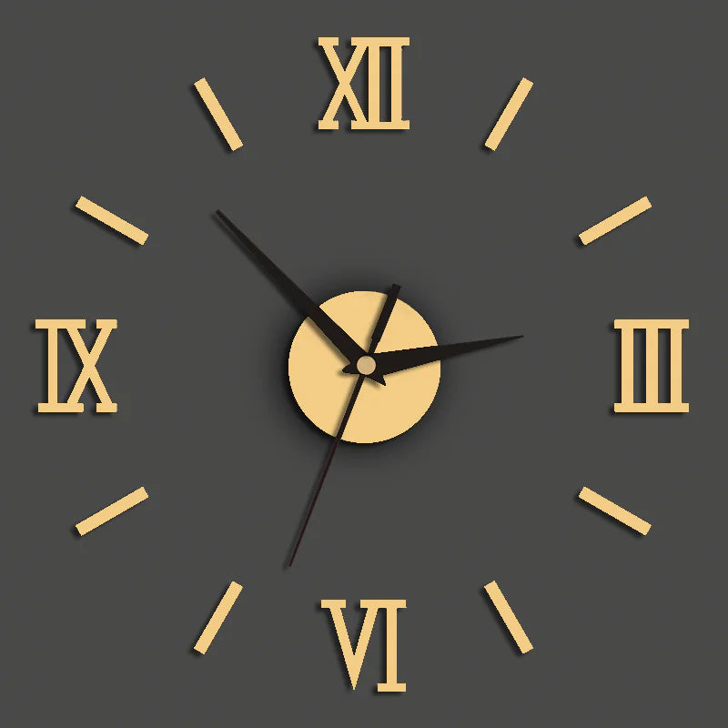 Creative Acrylic Mirror Wall Clock