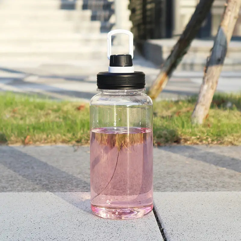 Large Capacity 33oz Plastic Water Bottle for Sports