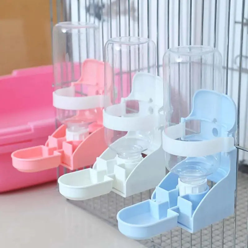 Hanging Plastic Water Bottle Dispenser for Small Pets
