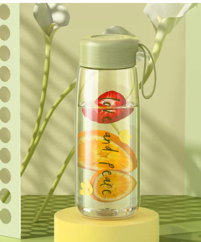 Cute Leak Proof Portable Plastic Water Bottle